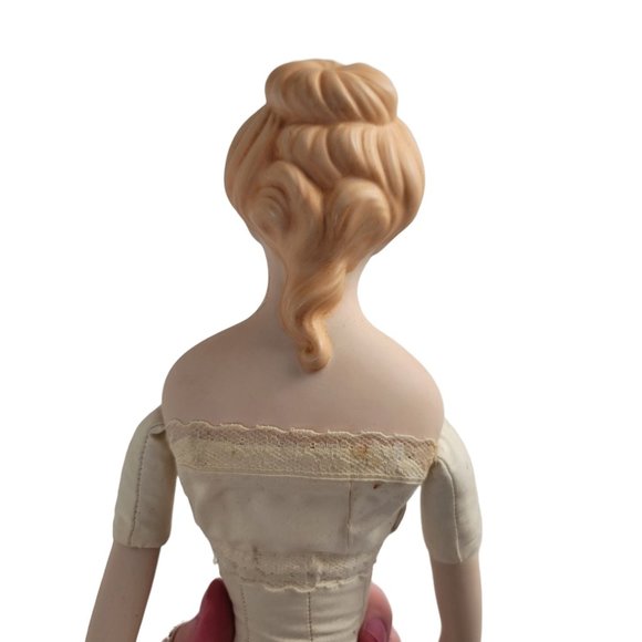 VINTAGE Victorian Style Porcelain Doll - Picture 4 of 7